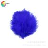 Fábrica de plumas Wen Ci precio de fábrica al por mayor pluma de pavo raíz suelta color terciopelo natural 50 un juego de decoración para mascotas en stock