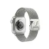 Adequado para Apple Iwatchss12 Relógio Oficial Novo com Fivela de Paraquedas Ultra4 Pulseira de Relógio de Aço Inoxidável Milanesa
