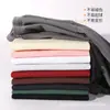 Talla Europea Estilo Americano Camiseta de Manga Corta 200g Camisa Cultural Atuendo de Pareja Color Sólido Talla Grande Unisex Algodón Fábrica Venta al por Mayor