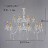 Novos Adereços de Casamento Lustre de Cristal para Casamento Acrílico de Camada Múltipla Cristal Estrada Liderança Decoração de Teto de Salão de Casamento Estrada Liderança