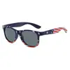 Gafas de Sol Clásicas de Bandera Americana Gafas de Moda para Fiesta Transfronterizas Retro Gafas Polarizadas para Hombre Gama Alta