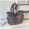 Bolsa Leve Estilo Harajuku para Mulheres, Bolsa de Ombro Casual de Nylon para o Dia a Dia, Bolsa Tote Transversal Versátil para Estudantes Universitários
