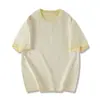 Fábrica de Origem Zhongshan Camiseta Fresca de Manga Curta, Seda de Gelo Algodão Puro, Secagem Rápida, Proteção Solar, Estilo Americano Solto Camiseta Masculina de Verão Tendência com Proteção Solar