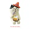 Tienda de comestibles japonesa Zakka, tienda de té, tres flores, gato, mono, cafetería, adornos de escritorio, escena en miniatura, pequeños adornos