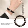 Pulsera Fantasma Verde Obsidiana Pulsera de Cristal para Mujer Edición Conmemorativa del Zodiaco Pulsera para Hombre Regalo para el Cumpleaños de la Novia