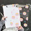 Cordero al Horno Pequeña Belleza Acrílico Lindo Creativo Portapapeles Estudiante Portapapeles de Examen Minutas de Reunión Dibujos Animados Portapapeles A4