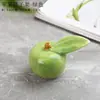 Jingdezhen Cerámica Palillero Vajilla Palillero de Manzana Palillero de Fruta Hotel Mesa Artesanía Pequeños Adornos