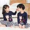 Conjunto de ropa interior infantil de otoño e invierno 2024, pantalones de algodón para otoño, pantalones de algodón coreano cepillado para otoño al por mayor