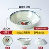 Vajilla de Melamina Gallo Retro Comida Rápida Tazón para Ramen Tienda de Fideos Especial Plástico Tienda de Desayunos Tazón para Wonton Dumpling Porridge