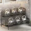 Estante de Especias para Cocina Encimera Condimentos Botellas de Salsa de Soja Vinagre Sal Especias Estante de Almacenamiento Multifuncional de Escritorio de Múltiples Capas