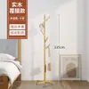 Perchero de Madera Maciza Perchero de Pie para Ropa Sala de Estar Oficina Mesita de Noche Dormitorio Hogar Perchero Vertical