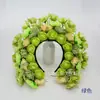 Grampo de Cabelo com Flor Artificial L04 Estilo Étnico Faixa de Cabeça com Flor de Seda Guirlanda para Fotos Acessório de Cabelo Adereço de Performance Flor Artificial