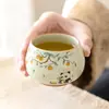 Fabricante Shishi Ruyi Panda Taza de Té Pequeña Taza de Maestro de Cerámica Taza de Té Personal Juego de Té Kung Fu Taza Luohan