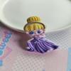 Hermosa Linda Princesa DIY pegamento crema horquilla casera carcasa de teléfono móvil joyería material de accesorios de resina