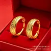 Aretes de Flor Tallada Cielo Estrellado Chapados en Oro de Desvanecimiento Lento, Aretes Brillantes de Hoja Lluvia de Estrellas, Estilos para Mujer al por Mayor