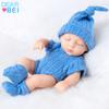 Nueva Muñeca Reborn Bebé Durmiendo de Cuerpo Completo de Plástico Suave Vinilo Muñeca de Bebé Muñeca Mini Venta Caliente Transfronteriza Al por Mayor