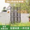 Valla Zhixiao Jardinería Enrejado para Trepar Soporte para Flores Rosas Enrejado para Trepar Pared Exterior de Habitación Valla de Partición para Jardín de Patio Transfronterizo