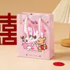 Bolsa de Regalo para Boda 2025 Nueva Especial para Bodas y Compromisos Caja de Regalo para Dulces de Boda Bolsa de Regalo de Dibujos Animados Bolsa de Empaque