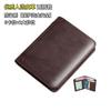 Cartera para Hombre Cuero Corta Multifuncional Resistente al Desgaste Estilo Vertical Nueva Ultradelgada Simple para Licencia de Conducir Retro