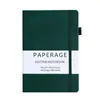 Cuaderno A5 Transfronterizo con Correa Personalizada Cuaderno de Negocios para Oficina Libro de Mano de Alto Valor Bloc de Notas de PU Set de Caja de Regalo
