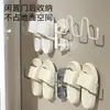 Colgador de Zapatillas con Ventosa Baño Sin Taladro Balcón Estante Giratorio para Secar Zapatos Montado en Pared Plegable Estante para Zapatos con Drenaje