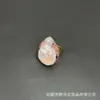 Novo Estilo Pérola Natural Incrustada em Concha Conjunto Completo de Diamantes Joias Vintage Estilo Personalizado Fábrica Pura Artesanal Venda por Atacado