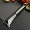 Pelador tres en uno manzana triángulo cuchillo de empuje herramienta de cocina de hotel herramienta de fruta cuchillo para tallar fruta rebanador
