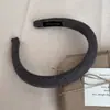 Faixa de Lã Diária Estilo Coreano para Mulheres com Coroa Alta, Grampo para Lavar o Rosto, Faixa para Prender o Cabelo, Novo Acessório de Cabelo Outono e Inverno 2025