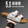 Zapatos Birkenstocks Hombres Ropa de Verano Antideslizante Exterior Corcho Sandalias de Pareja Plataforma Sandalias de Playa talla grande Sandalias