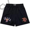 Pantalones cortos de marca de moda estadounidense, pantalones cortos deportivos casuales de malla IP, pantalones cortos de entrenamiento para correr y baloncesto hasta la rodilla para hombres y mujeres.