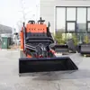 Carregadeira Hidráulica de Esteira Skid Steer Hthy530 Empilhadeira Agrícola Hidráulica Micro Skid Steer para Fazenda