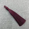 Yixiangfei 8cm Cuerda de Poliéster Anillo de Tracción Borla Pendientes de Poliéster Borla Nudo Chino Enderezado a Alta Temperatura Borla Colgante Venta al por Mayor