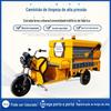Fábrica de Caminhões de Limpeza de Alta Pressão Elétricos de Três Rodas Fornece Caminhão Aspersor de Rua para Parques Comunitários e Ruas Caminhão de Saneamento Caminhão com Canhão de Névoa