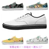 Sapatos Casuais de Lona de Cano Baixo de Marca Independente Popular, Estilo Par Unissex Sapatos Brancos, Design Personalizado Tendência para Mulheres
