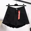 AliExpress Novos Shorts Jeans Femininos Europeus e Americanos Soltos de Perna Larga Hot Pants Cor Clara Finos Shorts para Meninas Atacado