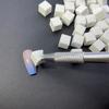 Arte de uñas pegamento de broche herramienta de esponja pinza de agarre clip de metal gradiente antideslizante herramienta profesional al por mayor