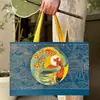 Caixa de Presente Espessa, Caixa de Presente para Bolo da Lua, Caixa de Papel Colorida, Caixa Colorida de Alta Qualidade, Caixa Vazia, Caixa de Embalagem de Presente Portátil