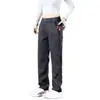 Pantalones deportivos para hombre con cremallera, pantalones de trabajo finos de primavera y otoño, pantalones casuales de pierna recta, pantalones de vestir holgados versátiles