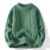 Venta caliente transfronteriza, popular en stock, nuevo suéter casual de cuello redondo para otoño e invierno, prenda de punto base, suéter holgado de talla grande