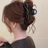 Clip de pelo grande Maillard de lujo ligero de alta gama para mujer, novedad de 2024, con clip de tiburón, pinza grande para el pelo, accesorio para la cabeza