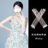 Luvas de Renda com Tela Caixa de Música Vestido de Princesa Luvas Celebridade da Internet Foto Noiva Vestido de Casamento Banquete Acessórios para Manga de Mão