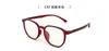 Armazón de Gafas para Miopía Estilo Coreano Ultraligero Tr90, Armazón Cuadrado Adelgazante para Rostro Grande, Armazón Unisex, Gafas Danyang 6871