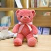 Fábrica atacado cor urso casamento garra boneca de pelúcia boneca de brinquedo boneca fita lenço colarinho urso