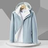Entidad venta al por mayor chaqueta individual para hombre y mujer primavera y otoño exterior transpirable deportiva chaqueta de montañismo para pareja 08A