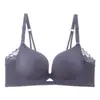 Ropa interior fina estilo japonés de Kapok hueco y ligero, sin marcas, para realzar el busto pequeño, sujetador superior para niña con aros ajustables sin acero