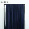 Estética de Casamento Cortinas Tecido Elástico Azul Seda de Leite Fundo Gaze Banquete Teto de Casamento Gaze Salão de Casamento