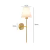 Lámpara de Pared de Tela Amazon para Sala de Estar, Pasillo, Dormitorio, Mesita de Noche, Lámpara de Pared de Ambiente, Lámpara de Arte Estilo Industrial Retro Americano