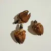Flores Hechas a Mano del Jardín de Infancia Acorn, Flores Naturales Reales, Piñas, Frutos de Mil Granos, Flores Secas Decorativas, Materiales para Manualidades Navideñas
