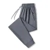 Venda Direta da Fábrica Estilo Casal de Verão Tamanho Grande Casual Esportivo Calças de Seda Gelada para Homens Proteção Solar ao Ar Livre Respirável Absorvente de Suor Secagem Rápida