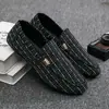 Mocasines mocasines de hombre espíritu estilo coreano mocasines versátiles mocasines de lona para hombre juventud mocasines de moda para hombre